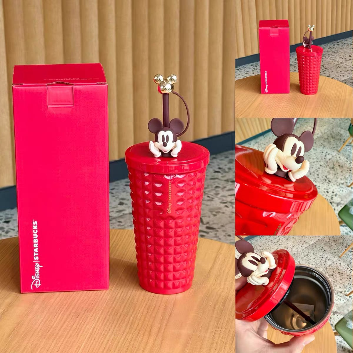 Authentic Starbucks x Disney Minnie Mouse Series Cup Tumbler
