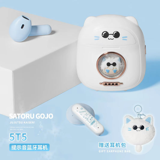 Authentic Gojo Satoru Jujutsu Kaisen Earphones Gift Set IOS Apple