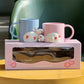 Authentic Starbucks 2026 Chinese Valentines Day Series Sweet Star Duck Cups Plush Bear