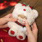 [Authentic] Limited Edition Rolife Nanci Christmas Bear Birthday Gift Vinyl Plush Pendant Not Blind Boxes