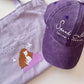 Taylor Swift Speak Now Re-recorded Album Embroidered Purple Baseball Cap Canvas Bag Pure Cotton