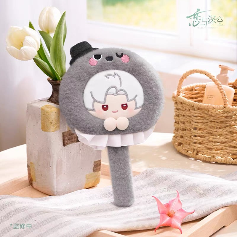 Authentic Love and Deepspace Handheld Plush Mirror