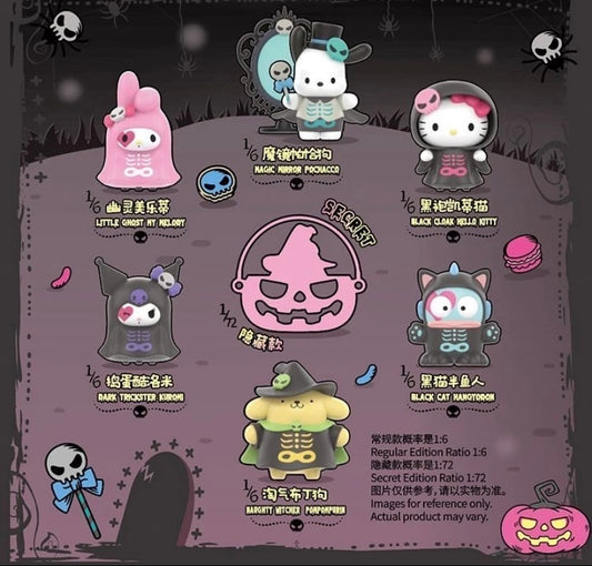 [Authentic] Toptoy x Sanrio Halloween Trick or Treat Series Blind boxes