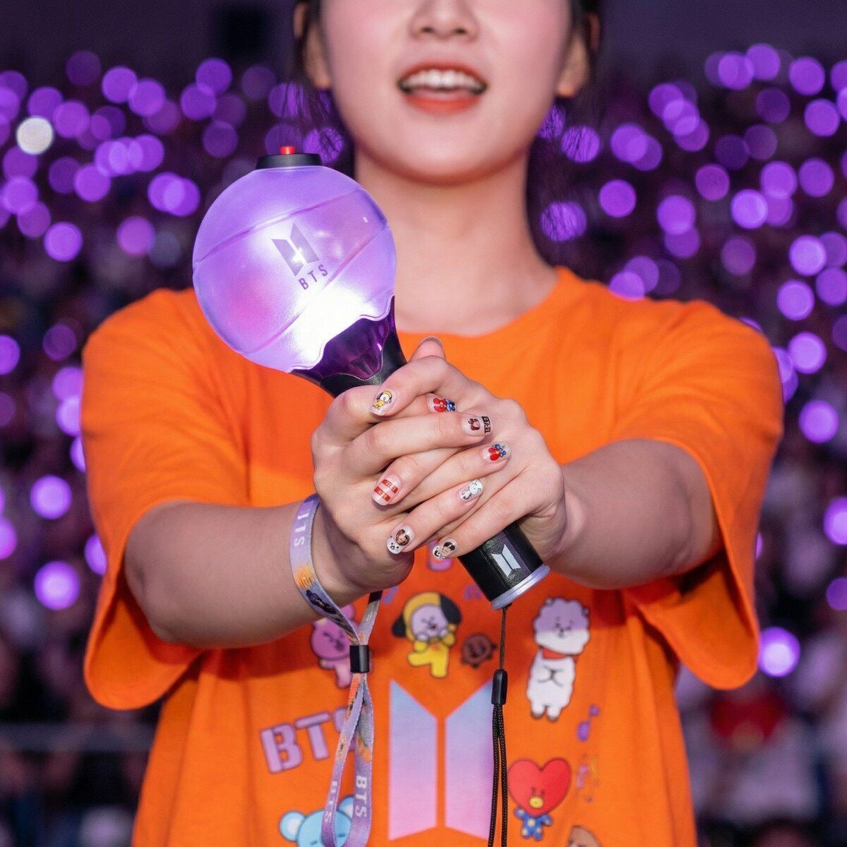 K-pop BTS Fan Arirang Concert DIY Nail Stickers