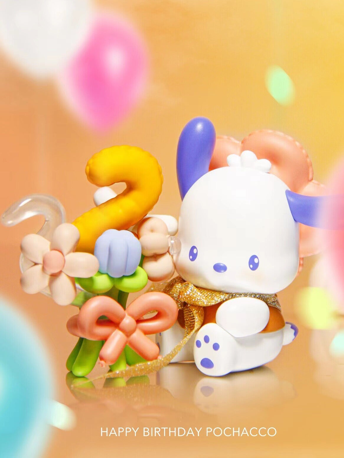 [Authentic] Sanrio Cute Kawaii Pochacco Happy Birthday Miniso Blind Boxes