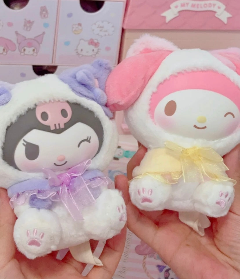[AUTHENTIC TOPTOY ] Sanrio Characters X Top Toy Sanrio Play With Kittens  Blind boxes  Figures Plushy