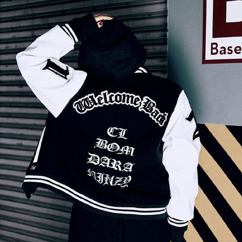 K-pop 2NE1 Welcome back Tour Sanrio Hello Kitty Sweater Hoodie Park Bom Minzy CL Dara