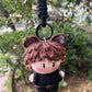 [ Takes 4 days to make ] Handmade Valko Love and Deepspace Plush Pendant + free acrylic Keychain + card