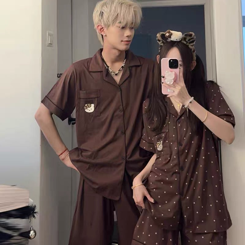 Sanrio Hello Kitty Couple Matching Pajamas
