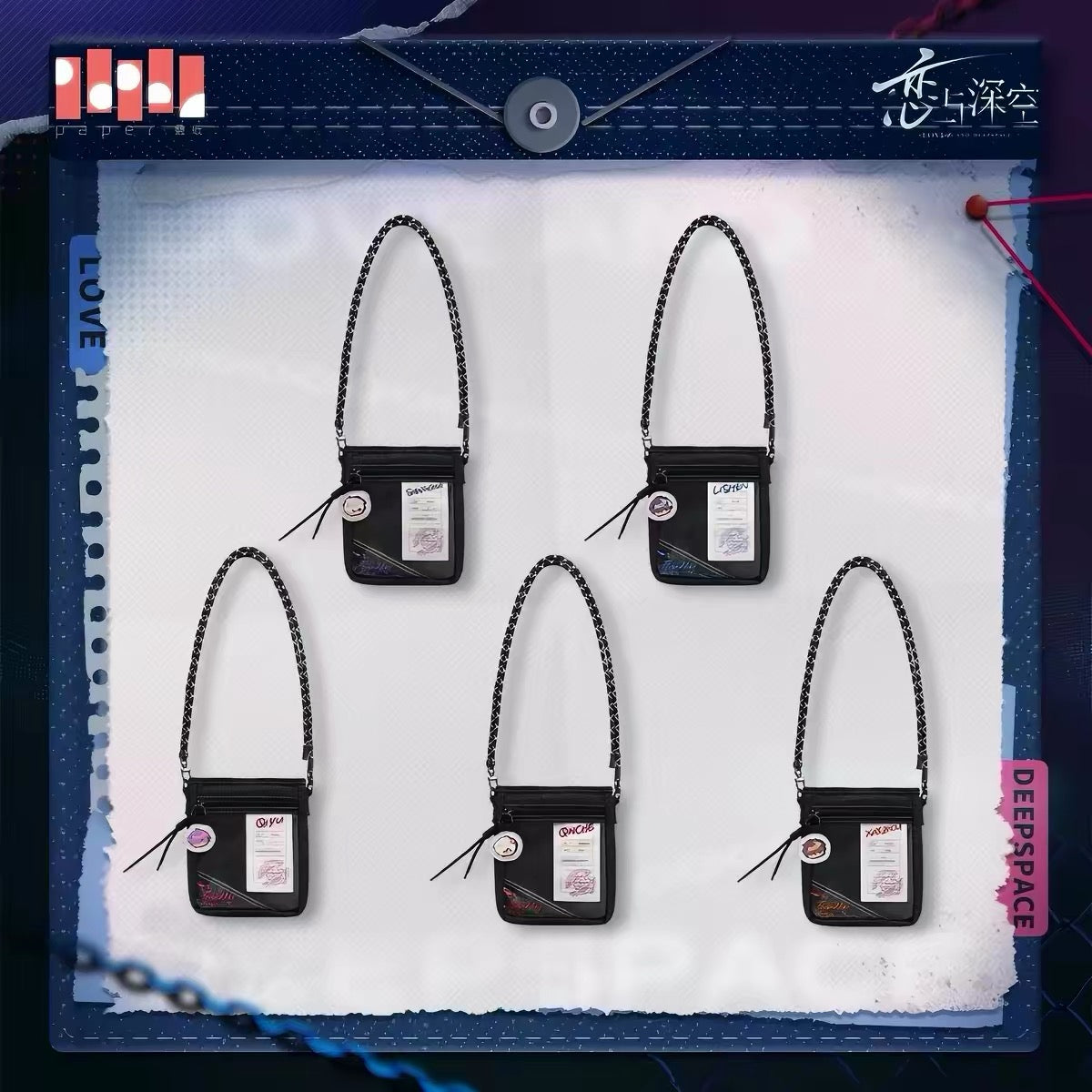 Authentic Love and Deepspace Forbidden Area Merch