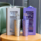 Authentic Starbucks Mainland China Purple Night Galaxy Series Tumbler Coffee Mug