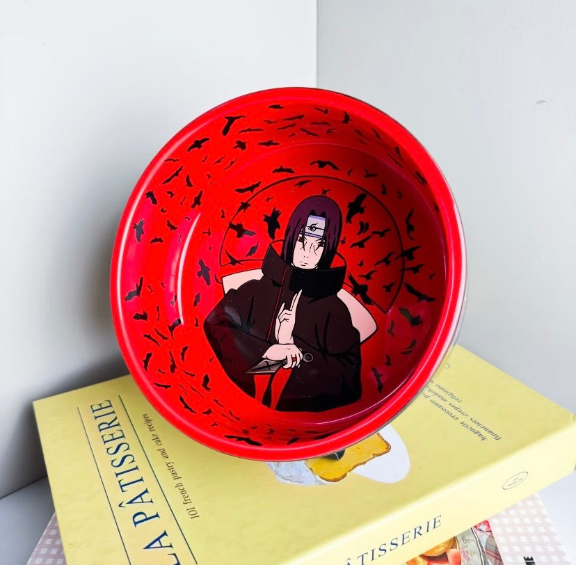 Itachi Uchiha Handmade Ceramic Ramen Bowl