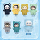 [Authentic] Anime Jujutsu Kaisen Face Plush Doll Eaki Figure Keychain Collectable Toys Mystery Blind Boxes