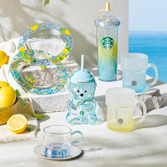 Pre-order Authentic Starbucks Korea Glass Bear Cup