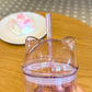 Authentic Starbucks Korea 500 ml Cat Glass Cup Tumbler
