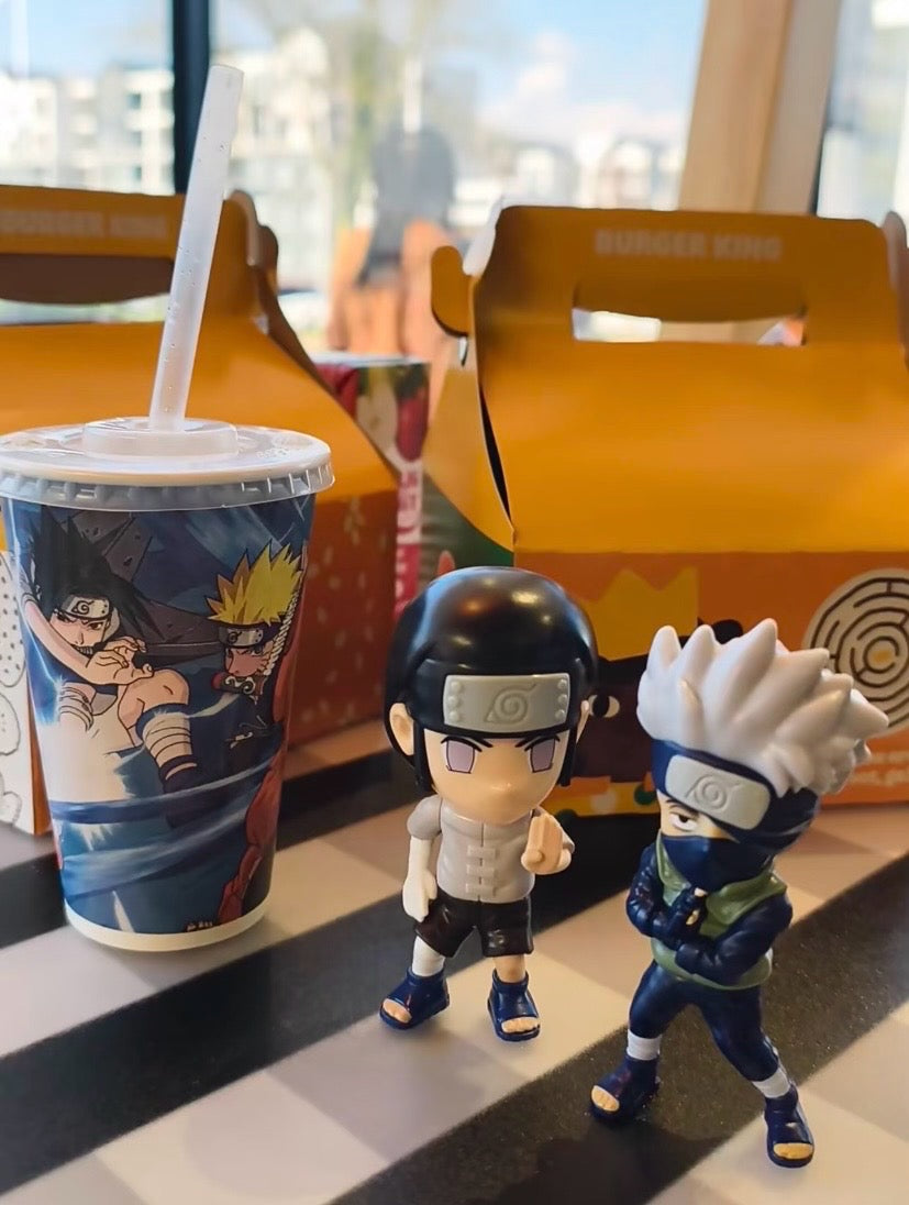 [Authentic] Naruto X Burger King Meal Toys Anime Figure