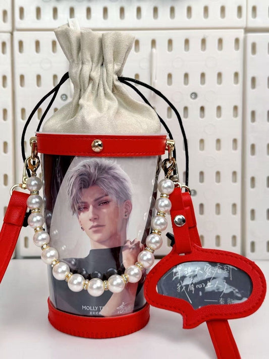 [DIY Accessories ] Molly Tea x Love and Deepspace Cup Transparent bag [ Does not include the Lads paper bags / sold separately ]