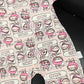 Labubu Popmart Pink Baby Clothes One Piece Baby Jumper