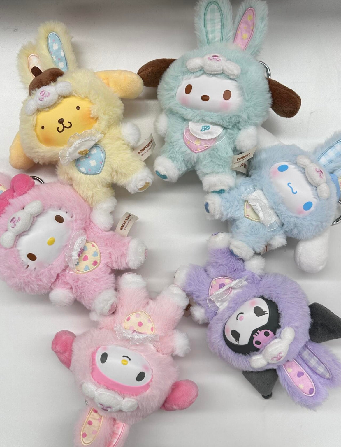 [Authentic ] Sanrio Characters X Top Toy  Bunny Easter Blindbox Figures Plushy