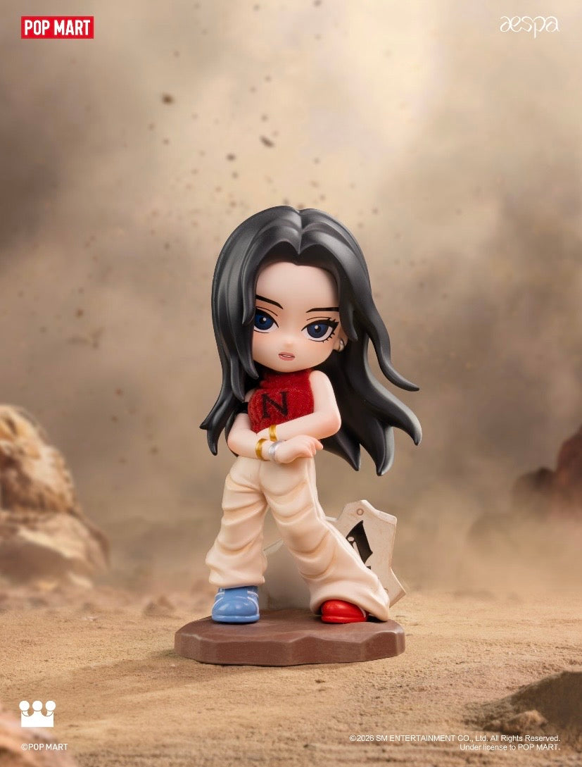 8/21 Authentic Blind Boxes Popmart x K-pop Aespa Figures