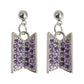 K-pop BTS Army Purple Earrings + free gift box