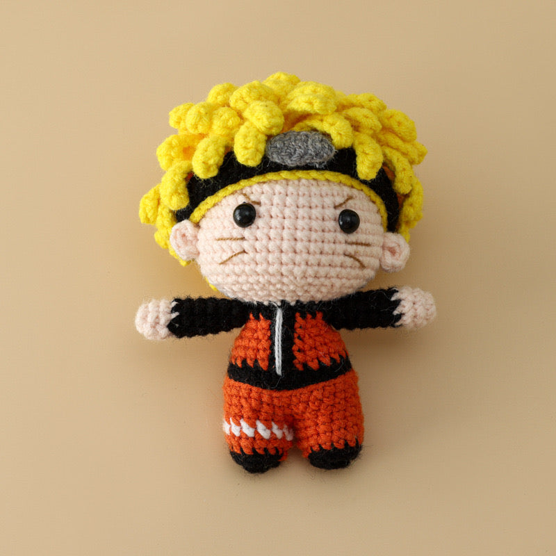 Anime Naruto Kakashi Crotchet Keychain Bag Charm