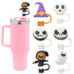 Sanrio Set of 6 Straw Toppers 10mm Stanley Tumbler Hangyodon Hello Kitty My Melody Kuromi Kerroppi