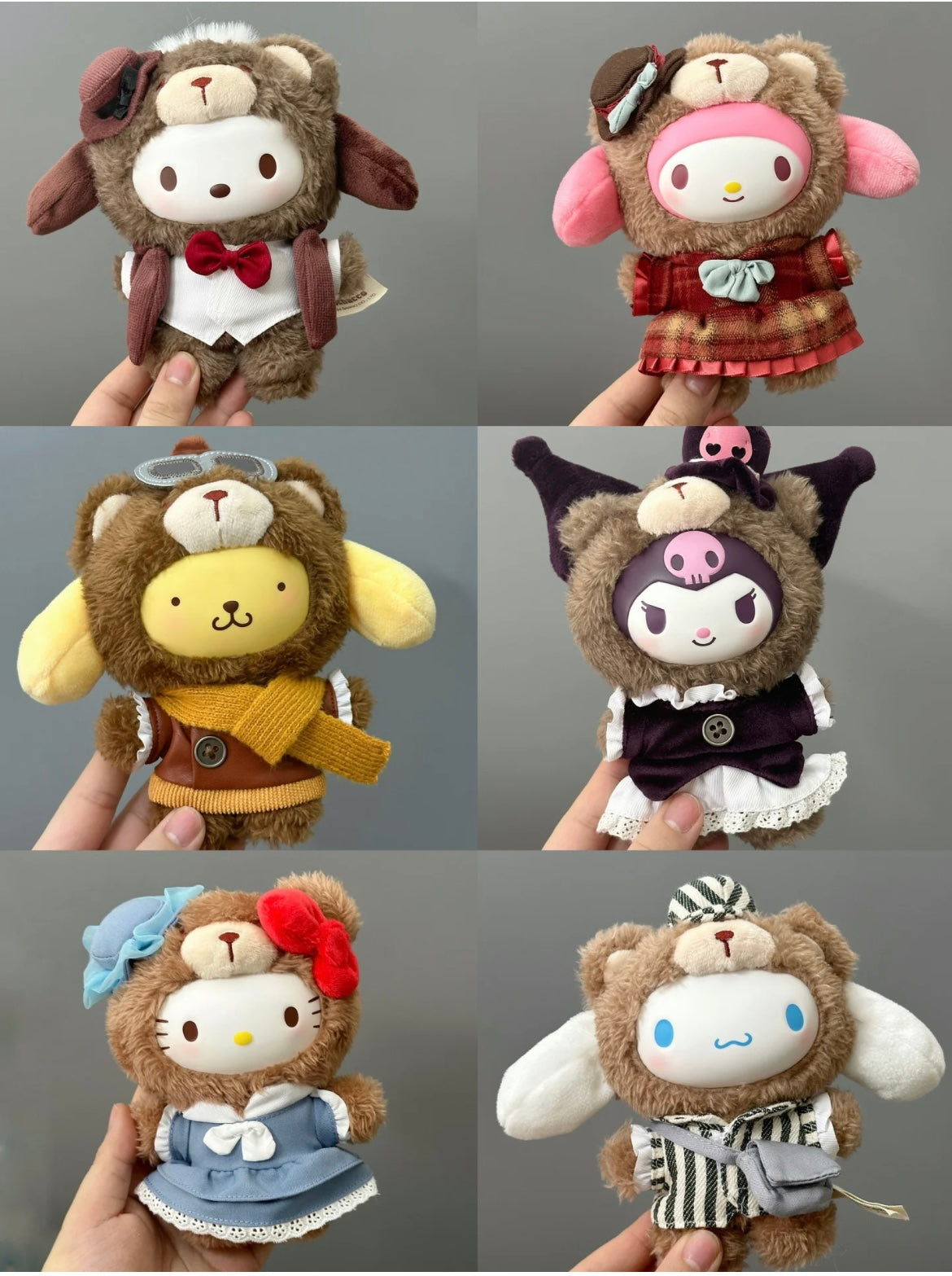 [Authentic] Sanrio Characters X Top Toy Tea Party Blind Boxes Figures Plushy