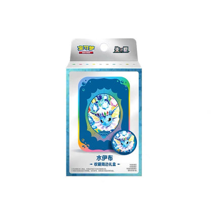Pokemon Collectors Accessory Boxes Each Box Contains [ Two packs of the set , a damage counter case magnetic Metal Badge ]
