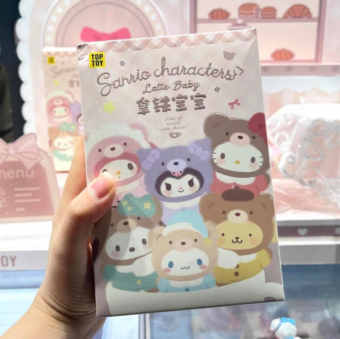 [Authentic] Sanrio Characters X Top Toy Latte Baby Blind Boxes Figures