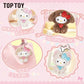 Top toy x Sanrio Puppy Party Blind Boxes Plush Pendant