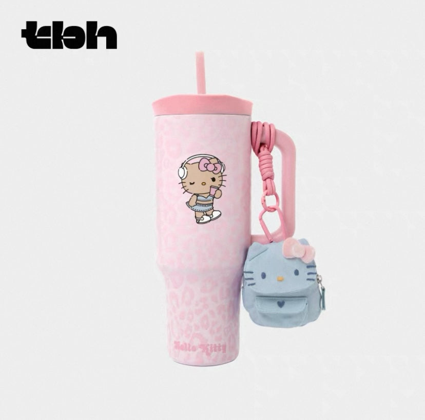 Authentic Sanrio X Tbh Hello Kitty Stainless Steel Tumbler Sanrio Cup