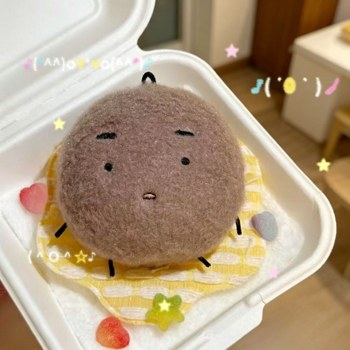 The Sacred Serpent’s subduction Manhwa Potato Plush Pendant