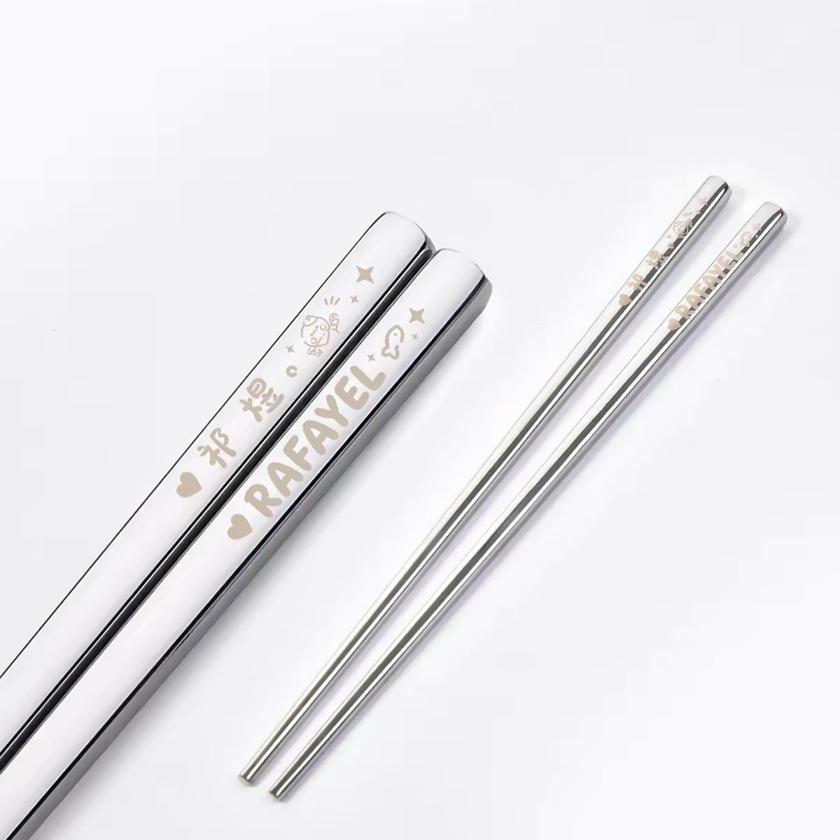 Love and Deepspace Plates Metal Dinnerware