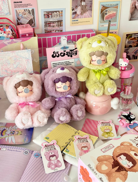 [Authentic]Clearance Sale  Nanci X Top Toy Bubblegum Girls Blind Boxes Figures Plushy