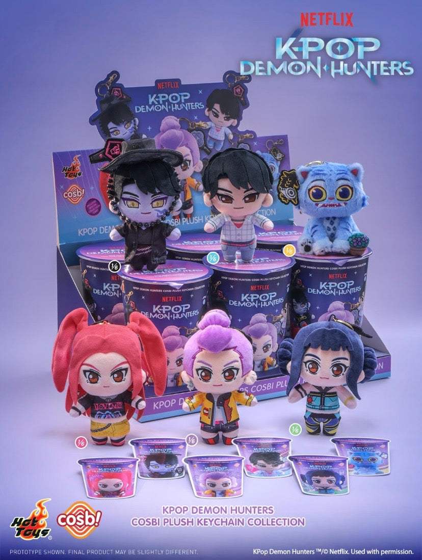 Pre-order K-pop Demon Hunters Plush Pendant Blind Boxes