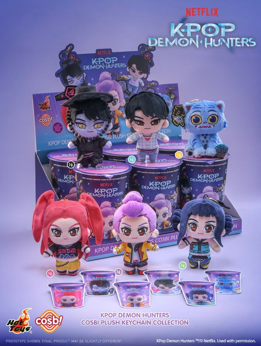 Pre-order K-pop Demon Hunters Plush Pendant Blind Boxes