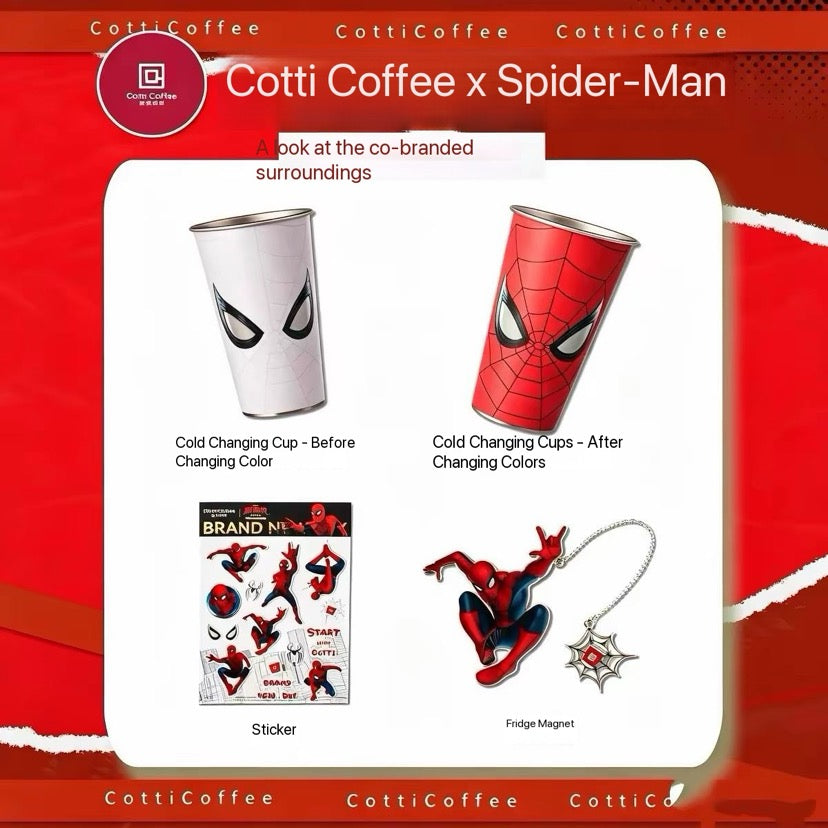 Spider-Man A brand new day Movie Color Changing Cup
