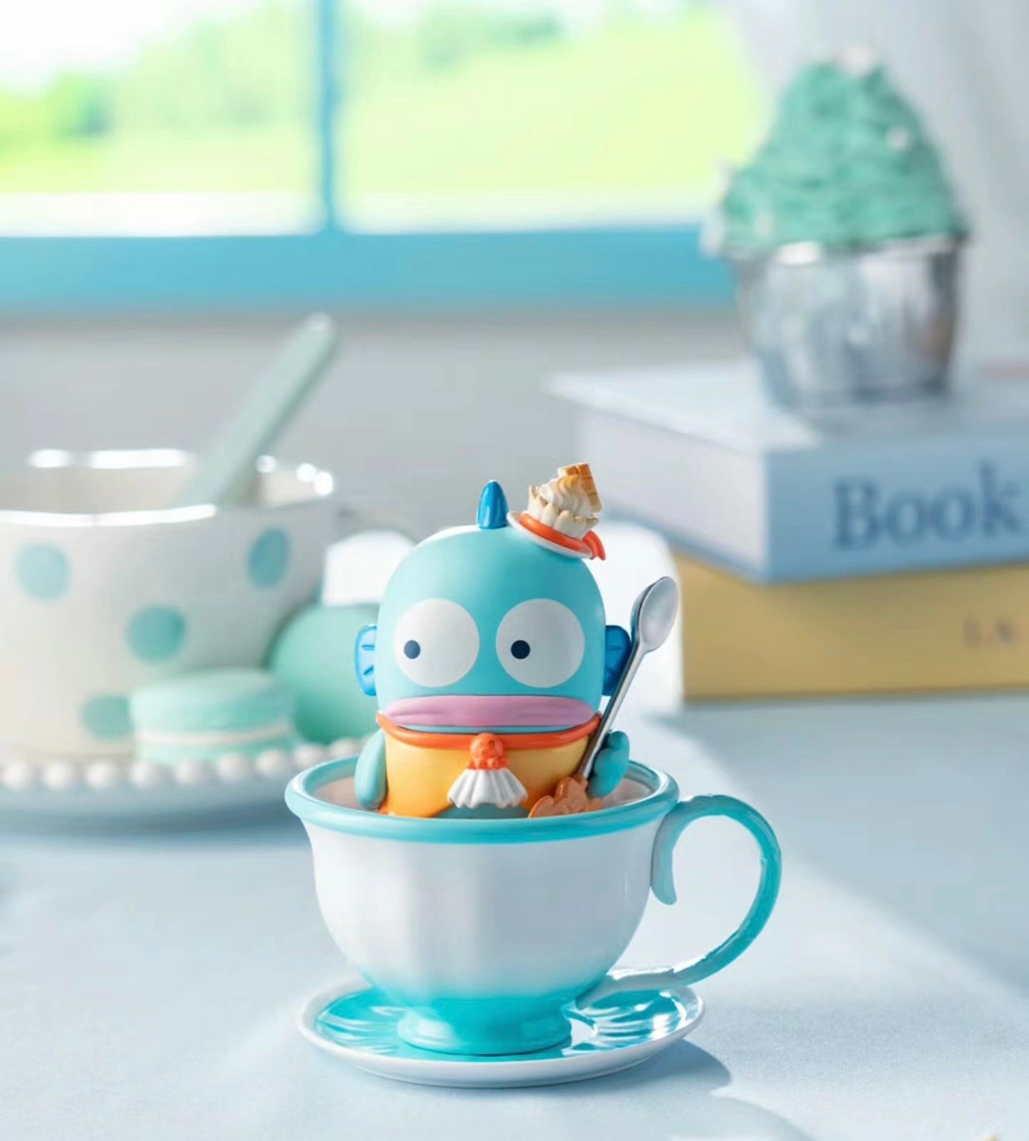 [Authentic] Sanrio Tea Party Blind Boxes Hello Kitty Hangyodon Cinnamoroll My Melody Kuromi Pochacco Pompompurin