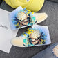 Naruto Sneakers Dusty Yellow Warrior Shoes
