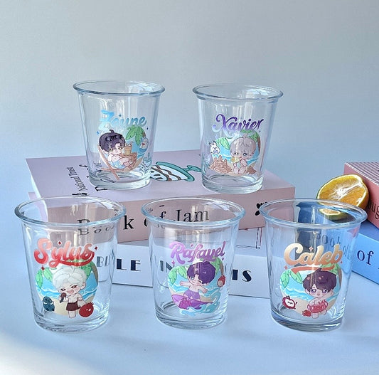 Love and Deepspace 300 ml Glass Cup