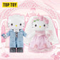Authentic Toptoy Blind Boxes Plush Style Doll Sanrio Central Wedding Hello Kitty Dear Daniel