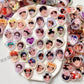K-pop BTS Charms Acrylic DIY Concert World Tour Freebies 60 mixed pieces 2 cm