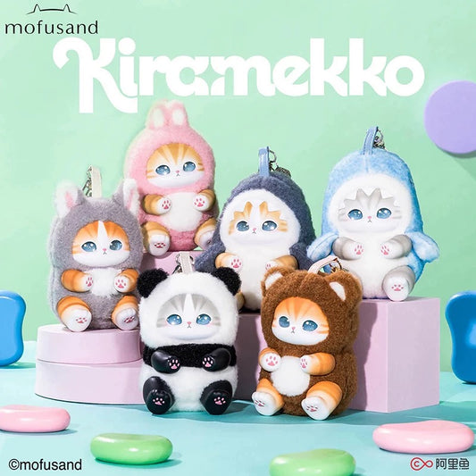 Authentic Mofusand Blind Boxes Vinyl Plush Pendant