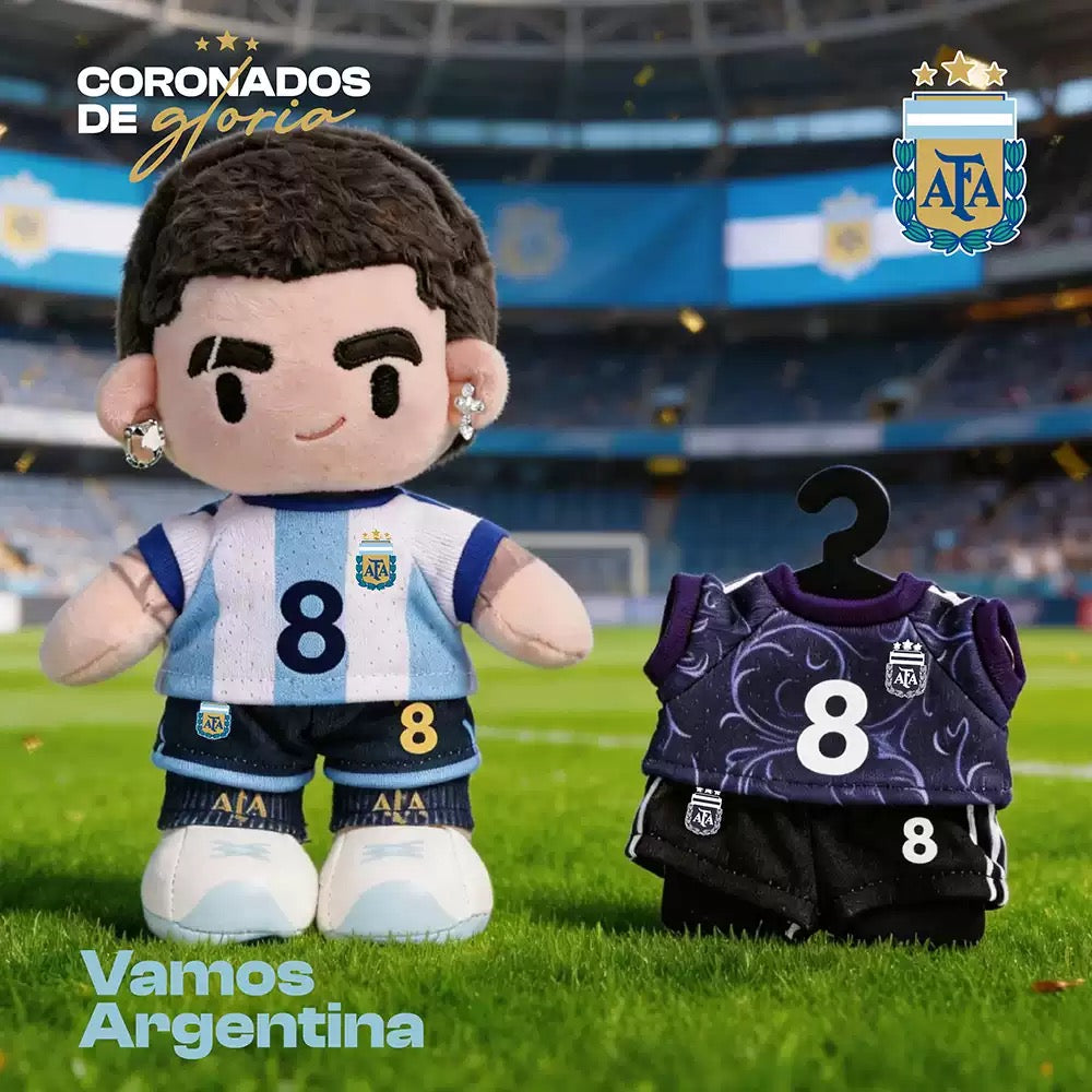 Authentic Top Toy Argentina Enzo 17cm Plus Pendant Football