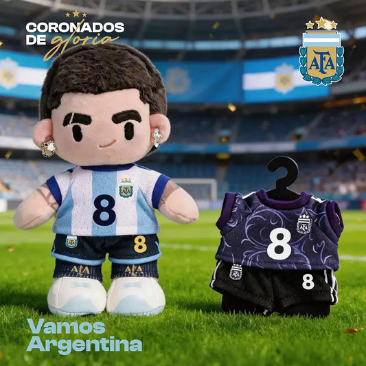 Authentic Top Toy Argentina Enzo 17cm Plus Pendant Football