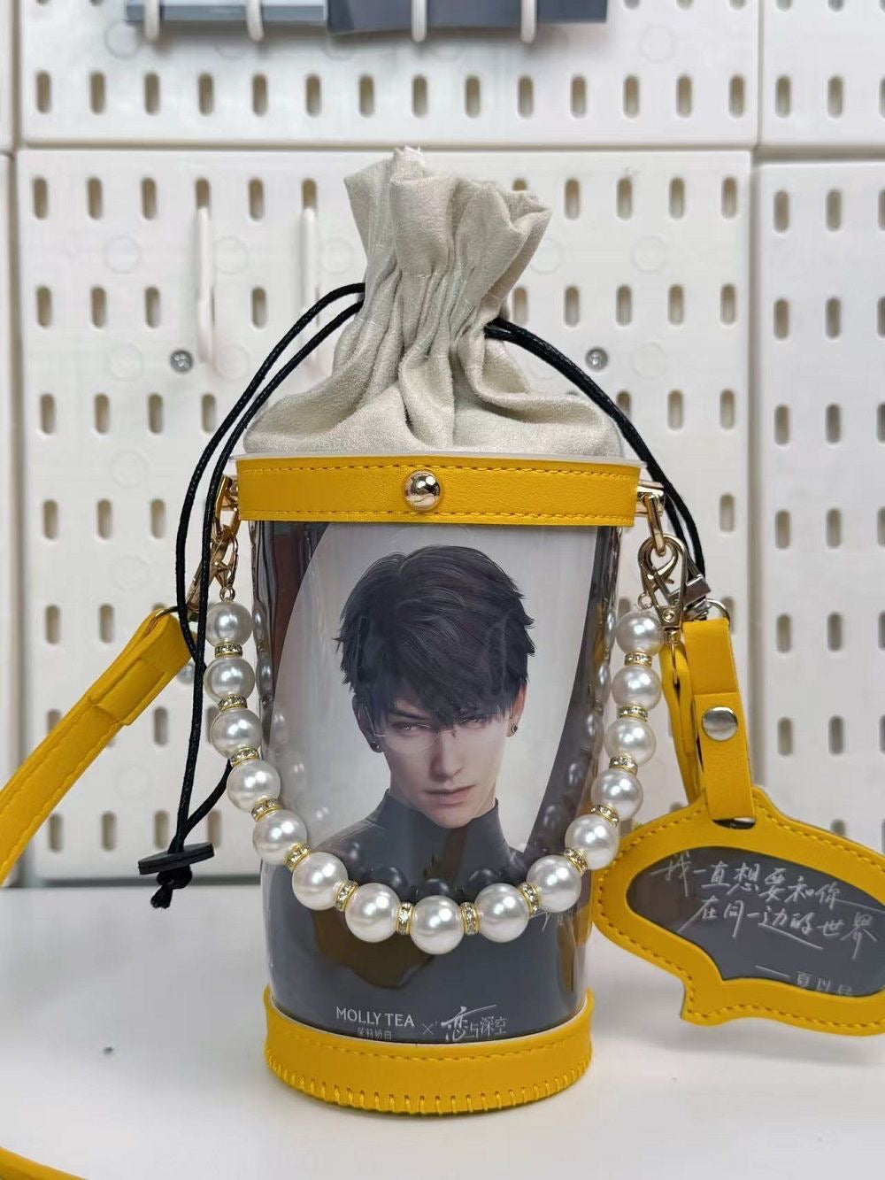 [DIY Accessories ] Molly Tea x Love and Deepspace Cup Transparent bag [ Does not include the Lads paper bags / sold separately ]