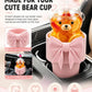 Authentic Starbucks Bear Glass Cup Holder
