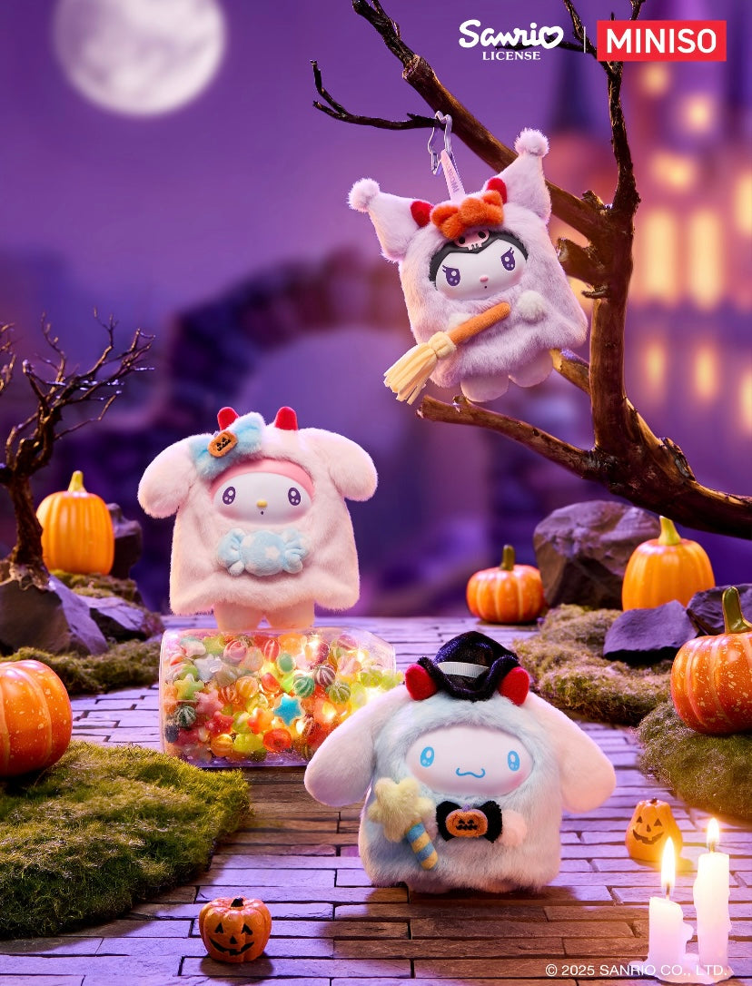 [Authentic] Miniso Sanrio Halloween Vinyl Plush Blind Boxes