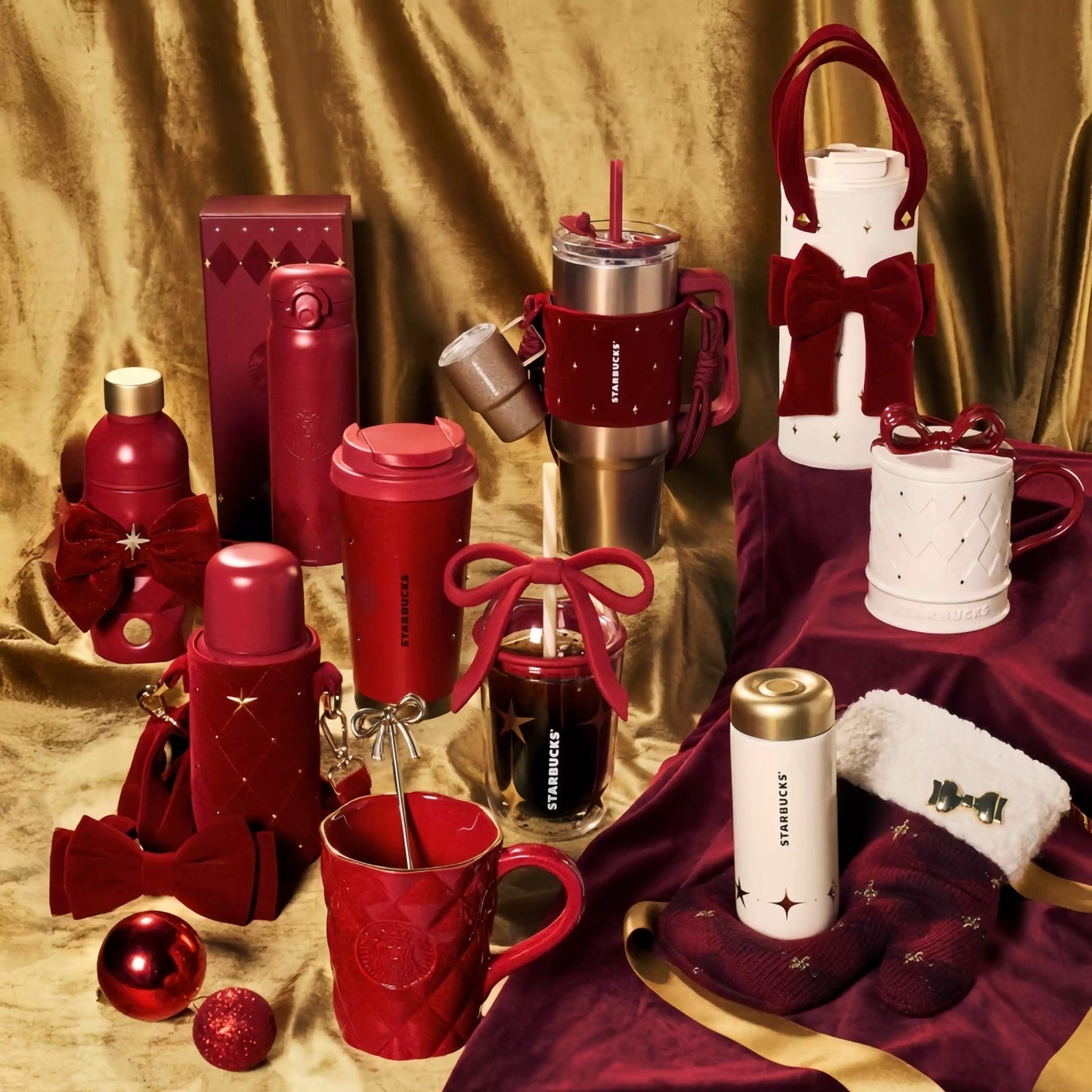 Authentic Starbucks 2025 Mainland China Merry Christmas Series
